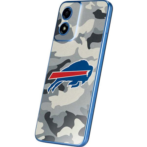 NFL Buffalo Bills Camo Moto G Play 4G (2024) Skin