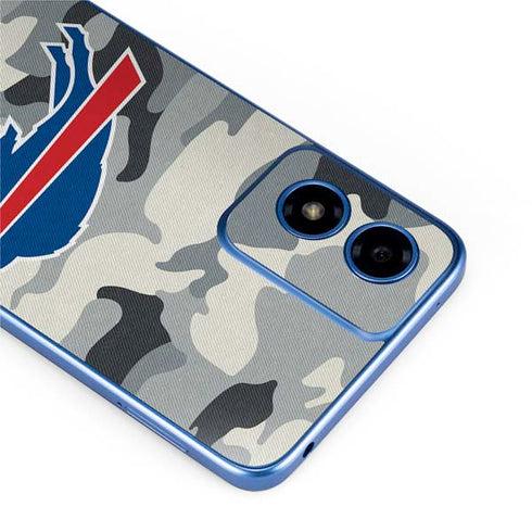 NFL Buffalo Bills Camo Moto G Play 4G (2024) Skin