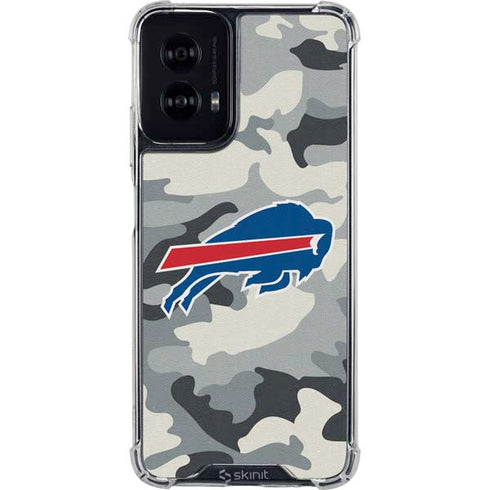 NFL Buffalo Bills Camo Moto G Power 5G (2024) Clear Case