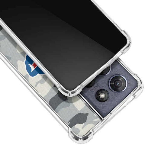 NFL Buffalo Bills Camo Moto G Power 5G (2025) Clear Case