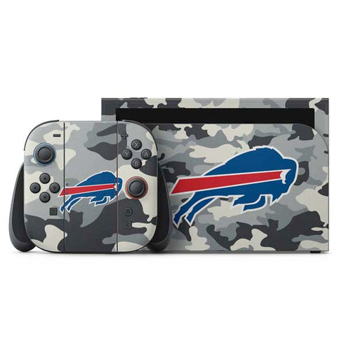 NFL Buffalo Bills Camo Nintendo Skins
