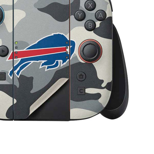 NFL Buffalo Bills Camo Nintendo Switch 2 (2025) Joy-Con Controller Skin