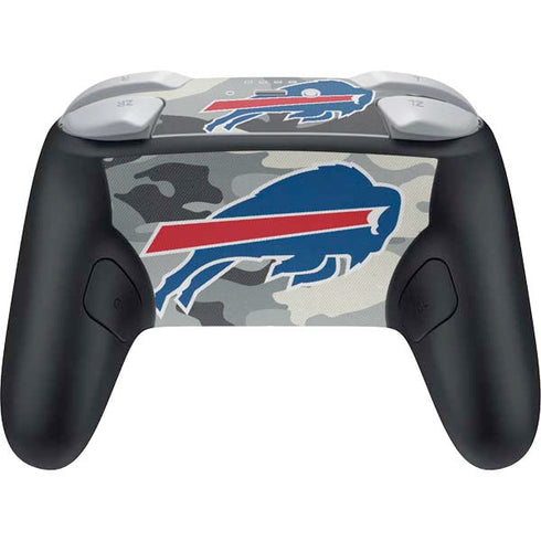 NFL Buffalo Bills Camo Nintendo Switch 2 (2025) Pro Controller Skin