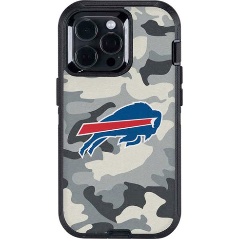NFL Buffalo Bills Camo Otterbox Defender iPhone Skin