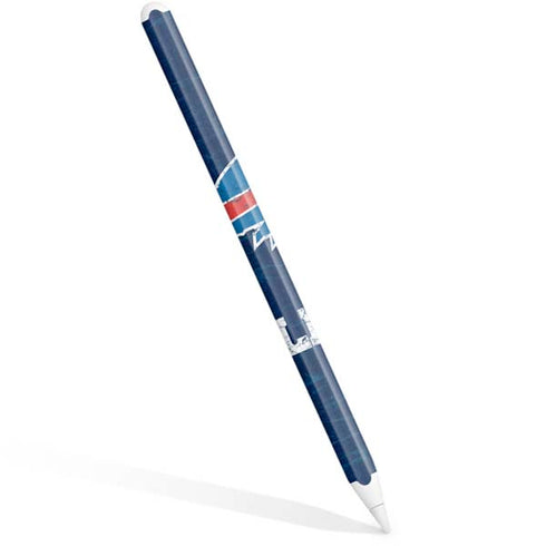 NFL Buffalo Bills Distressed Apple Pencil (2nd Gen 2019) Skin
