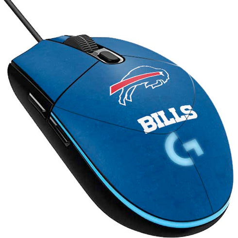 NFL Buffalo Bills Distressed G203 Prodigy RGB Wired Gaming Mouse Skin