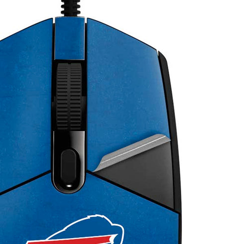 NFL Buffalo Bills Distressed G203 Prodigy RGB Wired Gaming Mouse Skin