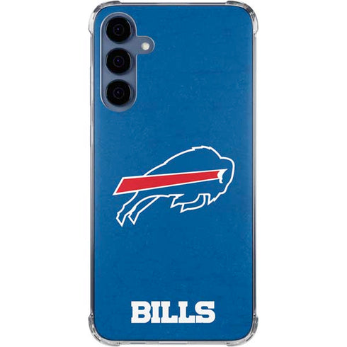 NFL Buffalo Bills Distressed Galaxy A35 5G Clear Case