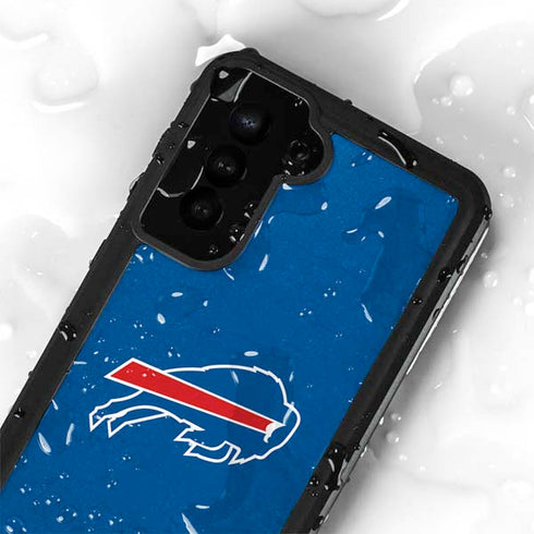 NFL Buffalo Bills Distressed Galaxy S24 Plus Waterproof Case