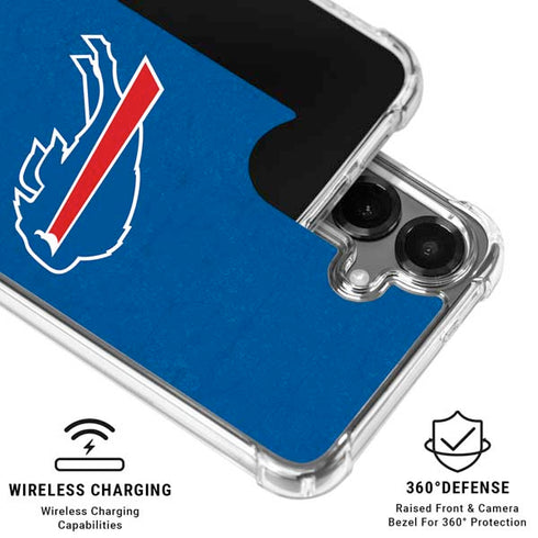 NFL Buffalo Bills Distressed Galaxy S26 Clear Case