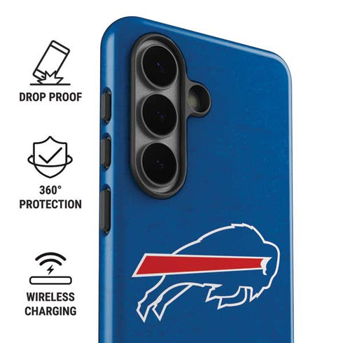 NFL Buffalo Bills Distressed Galaxy S26 Plus Impact Case