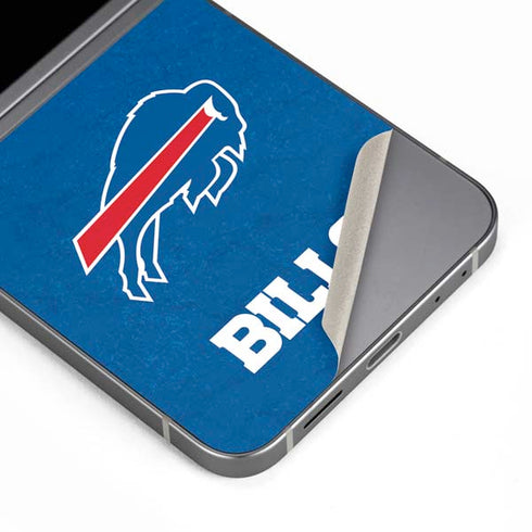 NFL Buffalo Bills Distressed Galaxy Z Flip6 Skin