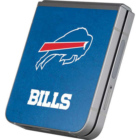 NFL Buffalo Bills Distressed Galaxy Z Flip6 Skin