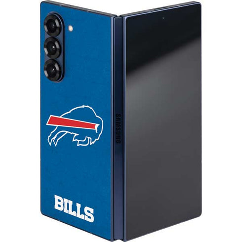 NFL Buffalo Bills Distressed Galaxy Z Fold6 Skin