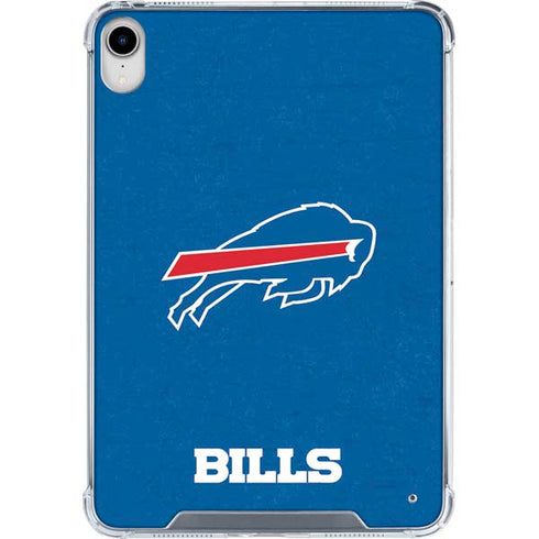 NFL Buffalo Bills Distressed iPad 11th Gen (2025) Clear Case