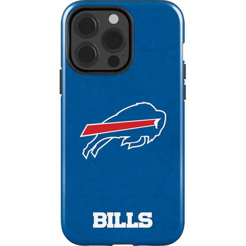 NFL Buffalo Bills Distressed iPhone 15 Pro Impact Case