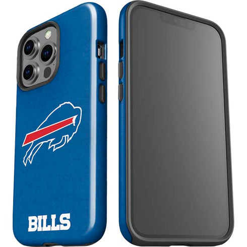 NFL Buffalo Bills Distressed iPhone 15 Pro Impact Case