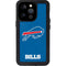 NFL Buffalo Bills Distressed iPhone 15 Pro Waterproof Case
