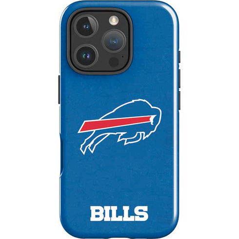 NFL Buffalo Bills Distressed iPhone 16 Pro Max Impact Case