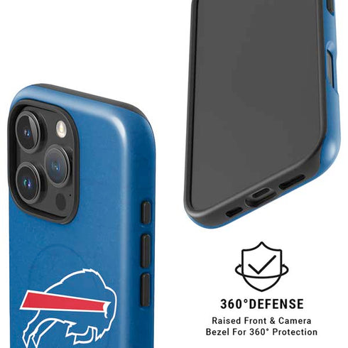 NFL Buffalo Bills Distressed iPhone 16 Pro Max Magsafe Impact Case
