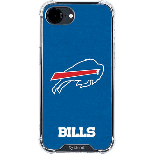NFL Buffalo Bills Distressed iPhone 16e Clear Case