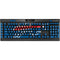 NFL Buffalo Bills Distressed K95 RGB PLATINUM Mechanical Gaming Keyboard Skin
