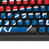 NFL Buffalo Bills Distressed K95 RGB PLATINUM Mechanical Gaming Keyboard Skin