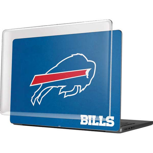 NFL Buffalo Bills Distressed MacBook Pro 14in (2021-24) Case plus Skin