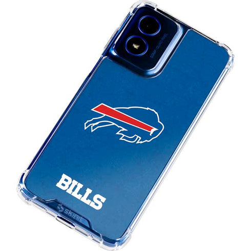 NFL Buffalo Bills Distressed Moto G 5G (2024) Clear Case