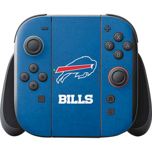 NFL Buffalo Bills Distressed Nintendo Switch 2 (2025) with Joy-Con Skin