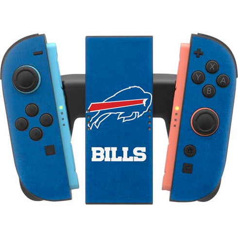 NFL Buffalo Bills Distressed Nintendo Switch 2 (2025) Joy-Con Controller Skin