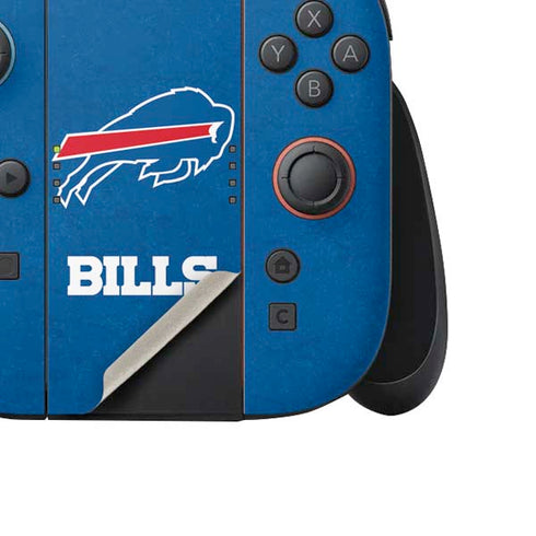NFL Buffalo Bills Distressed Nintendo Switch 2 (2025) Joy-Con Controller Skin