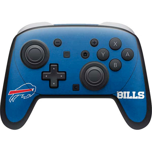 NFL Buffalo Bills Distressed Nintendo Skins