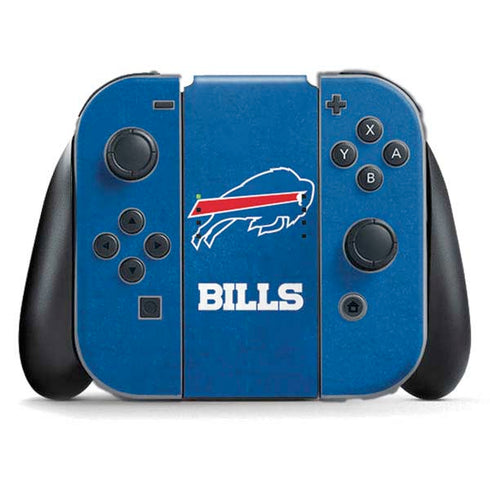 NFL Buffalo Bills Distressed Nintendo Skins