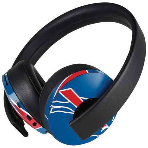 NFL Buffalo Bills Distressed PlayStation 4 Gold Wireless Headset Skin