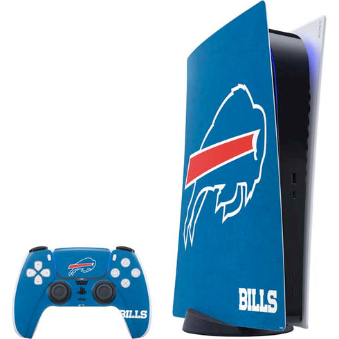 NFL Buffalo Bills Distressed PlayStation PS5 Skins
