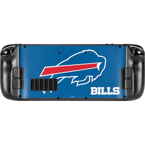 NFL Buffalo Bills Distressed Steam Deck Handheld Gaming Computer OLED Skin
