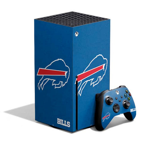 NFL Buffalo Bills Distressed Xbox Series X Bundle Skin