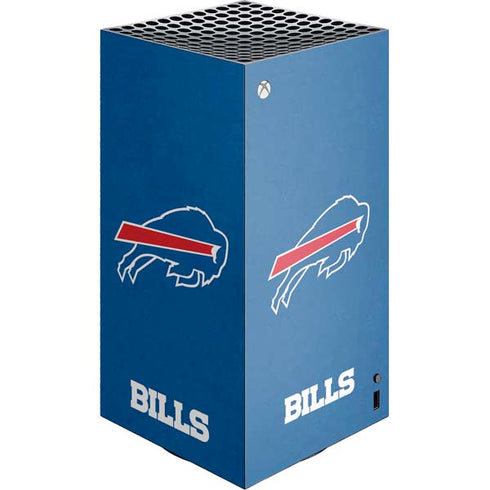 NFL Buffalo Bills Distressed XBox Series X Digital Edition Console Skin