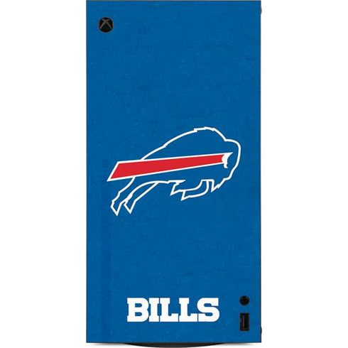 NFL Buffalo Bills Distressed XBox Series X Digital Edition Console Skin