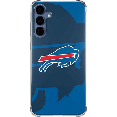 NFL Buffalo Bills Double Vision Galaxy A55 5G Clear Case