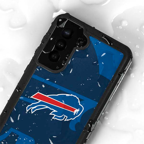 NFL Buffalo Bills Double Vision Galaxy S24 Plus Waterproof Case