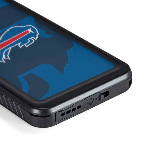 NFL Buffalo Bills Double Vision Galaxy S24 Waterproof Case
