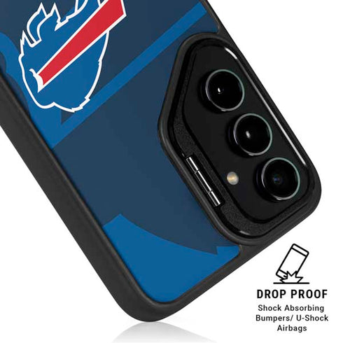 NFL Buffalo Bills Double Vision Galaxy S25 FE Kickstand Case