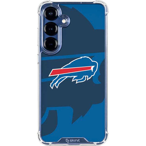 NFL Buffalo Bills Double Vision Galaxy S25 Plus Clear Case