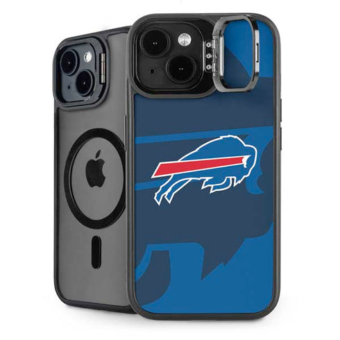 NFL Buffalo Bills Double Vision iPhone 14 Plus Kickstand Case