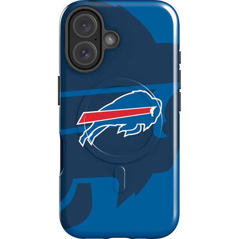 NFL Buffalo Bills Double Vision iPhone 16 Magsafe Impact Case