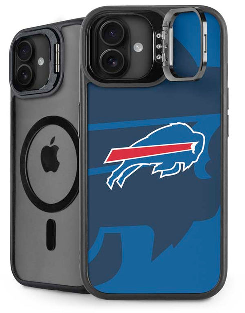 NFL Buffalo Bills Double Vision iPhone 16 Plus Kickstand Case