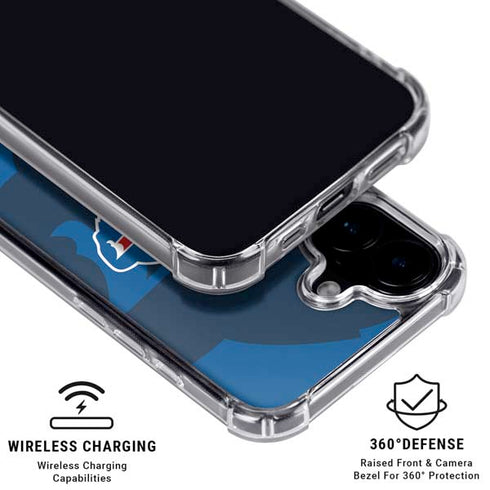 NFL Buffalo Bills Double Vision iPhone 16 Plus MagSafe Case