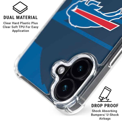 NFL Buffalo Bills Double Vision iPhone 16 Plus MagSafe Case